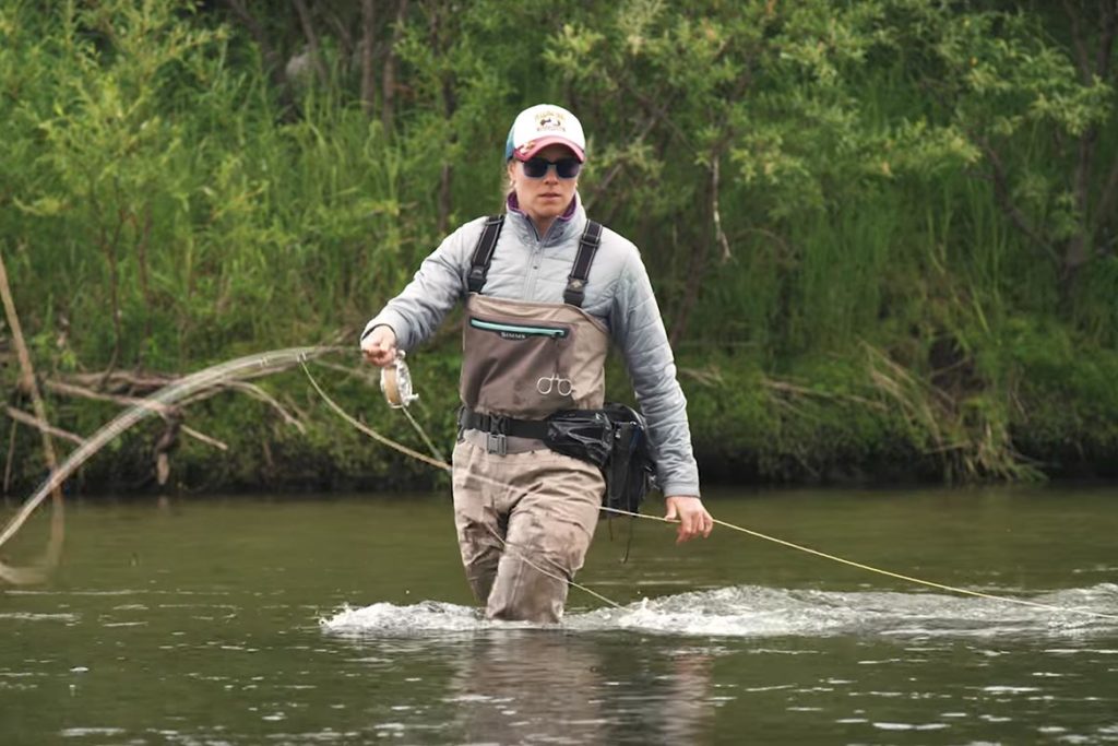 Fly Girl Camille Egdorf Breaks the Rules of Men Fly Fishing - Odd